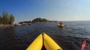 Отдых в Карелии с палатками на Койонсаари | На пакрафтах по Ладожским шхерам | Сплав по р.Янисйоки
