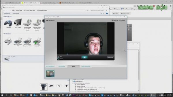 Подключение и настройка WEB-камеры Logitech C270