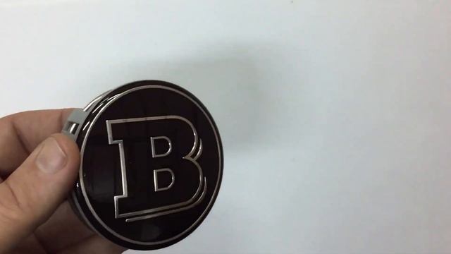 Колпак на литой диск Mercedes Brabus черный смотреть онлайн