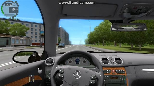 Mercedes-Benz CLK55 AMG - City Car Driving 1.5.0 (G27) смотреть онлайн