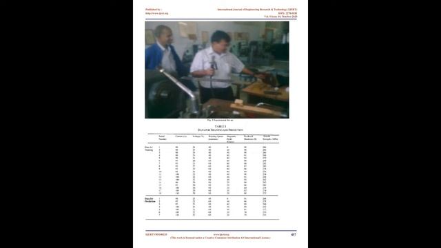 Application of ANN to Analyze and Predict Tensile Strength and Hardness of Shielded Metal Arc смотреть онлайн