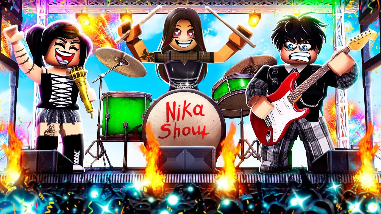 Создайте ЭМО-группу в своём гараже, Роблокс Тайкон смотреть онлайн