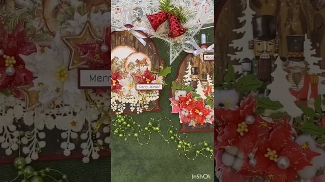 Новогодние открытки. #скрапбукинг #scrapbooking #ручнаяработа #cardmaking #открытки #открыткиназака смотреть онлайн