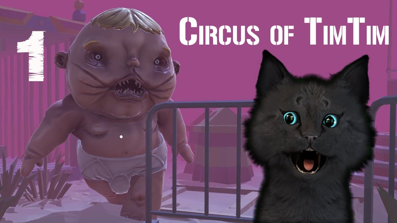 Супер Кот попал в Цирк команды - Талисман хоррор-игра 🐱 Circus of TimTim - Mascot Horror Game #1 смотреть онлайн