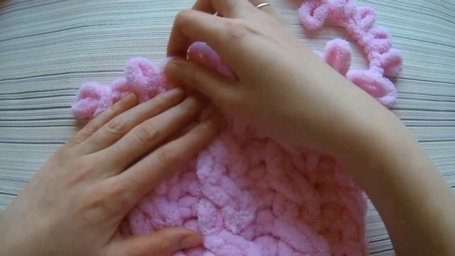 Узор № 5 из пряжи Alize Puffy "Коса 2" смотреть онлайн