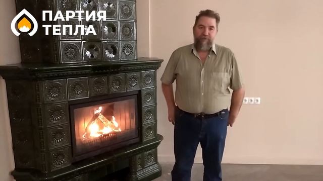 Отзыв о монтаже изразцового камина в Санкт-Петербурге. смотреть онлайн