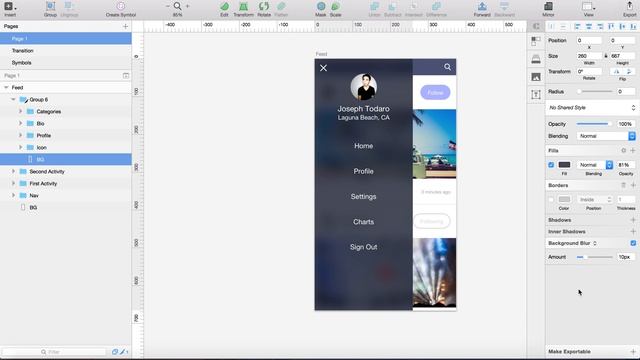 Background Blur for Frosted Modals | Sketch 3 Tutorial смотреть онлайн