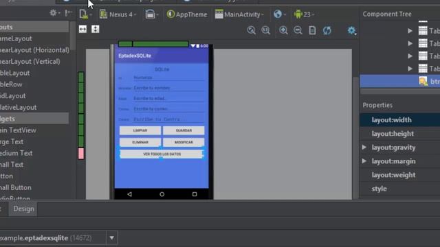 45 Creacion de la base de Datos SQLite OpenHelper (Parte 4)- Android смотреть онлайн