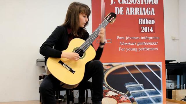 Andrea Nicolás.Danza Brasileira (J. Morel) Concurso Arriaga 2014. Bilbao смотреть онлайн