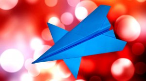 Как сделать самолет из бумаги очень просто