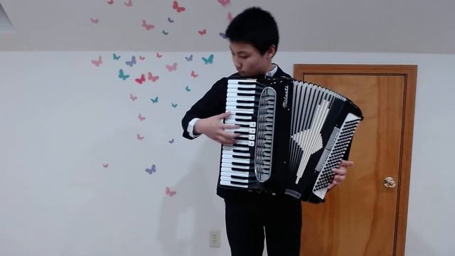Chopin's Waltz in Db Major Siyuan Liu Donnelly Young Artist E Accordion смотреть онлайн