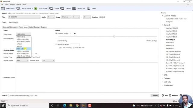 How to Convert an MOV to an MP4 For Free Using HandBrake смотреть онлайн