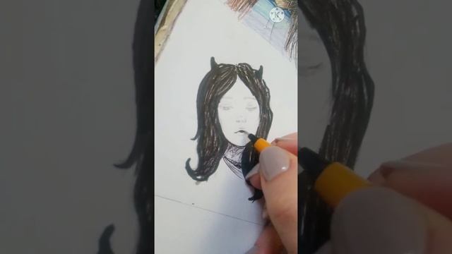 рисую портрет в мультяшном стиле смотреть онлайн