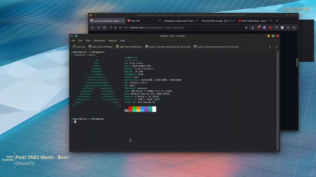 [READ DESCRIPTION!] Using Wallpaper Engine on Linux смотреть онлайн