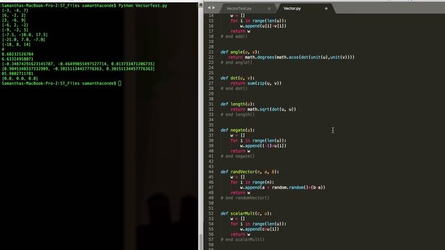 Python Vector Test смотреть онлайн