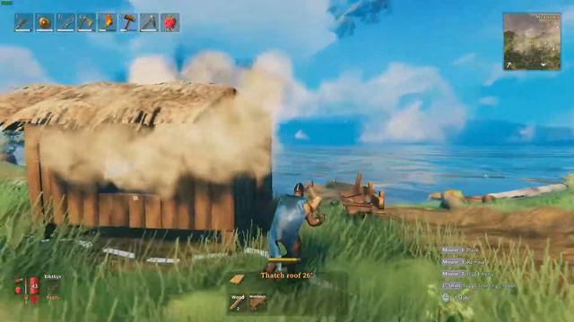 How To Build Your First House In Valheim - Building Guide! смотреть онлайн