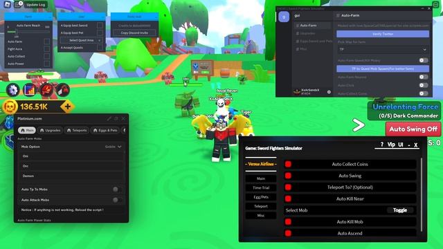 SWORD FIGHTERS SIMULATOR Script Pastebin 2022 AUTO FARM | HATCH EGG | AUTO POWER | TIME TRIAL ⚔️ смотреть онлайн