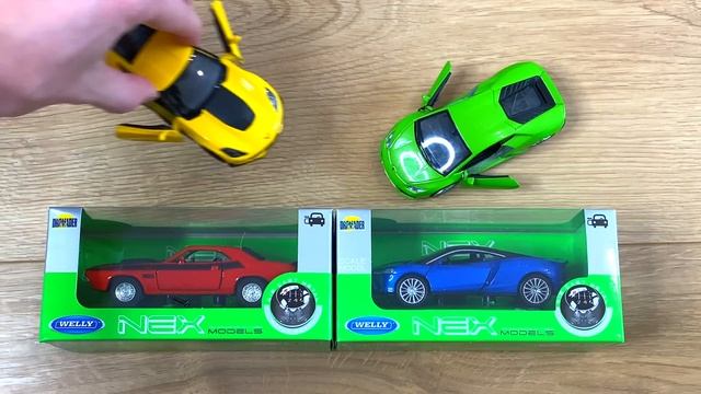Car Models Welly nex collection Scale 1/43 unboxing welly diecast model cars смотреть онлайн