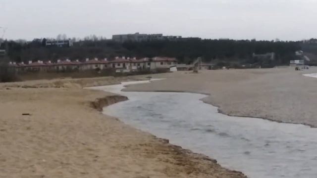 Севастополь. Стрелецкая бухта. Любимовка. Полноводный Бельбек. 9 марта 2019. смотреть онлайн