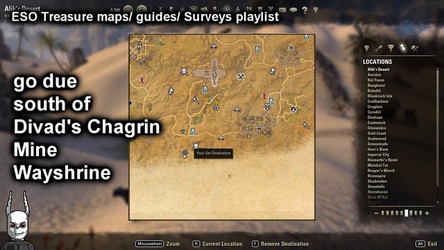 Alik'r Treasure Map 1 [Elder Scrolls Online ESO] смотреть онлайн