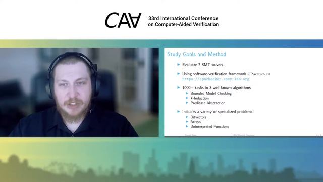 JavaSMT 3: Interacting with SMT Solvers in Java (CAV 2021, short version) смотреть онлайн