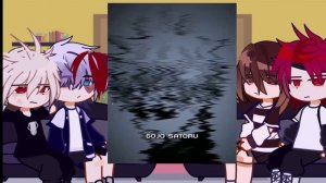 °•MHA react to Deku as Gojo ||manga spoilers/angst?|| _lecapq •?