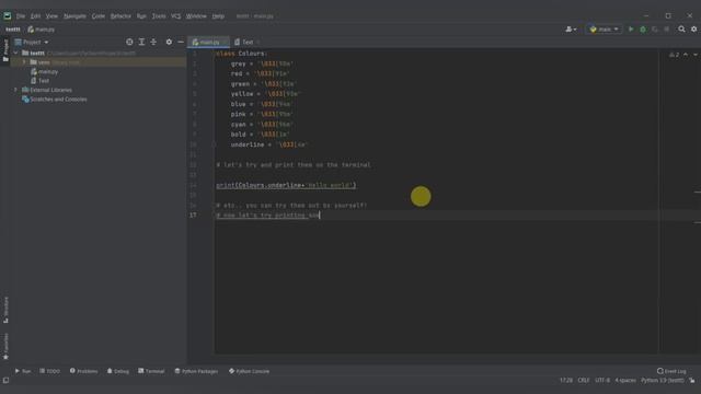 How to print colored text in Python ( EASY! ) | Coding Complex смотреть онлайн