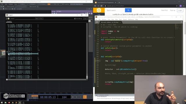 Tracking QR Codes in TouchDesigner with OpenCV and Script TOP - Tutorial смотреть онлайн