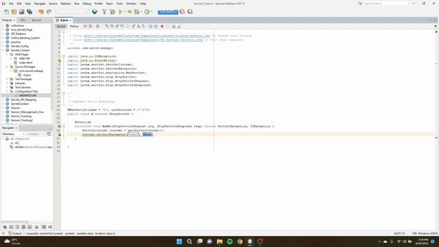 How to use Servlet Context смотреть онлайн