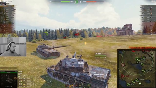 СТРАЙК ПЕРВЫЕ 10000 УРОНА НА BZ-75 СПУСТЯ 5 НЕДЕЛЬ ПОСЛЕ ВОЗВРАЩЕНИЯ В МИР ТАНКОВ! смотреть онлайн