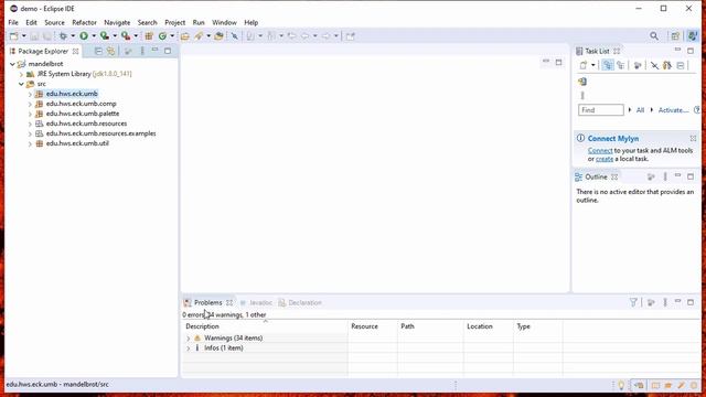 Java Eclipse Intro 2 - Import Java Files смотреть онлайн