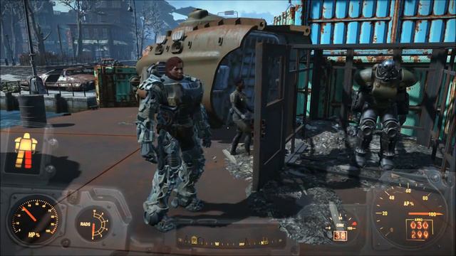 Fallout 4 T-51 Powerarmour смотреть онлайн