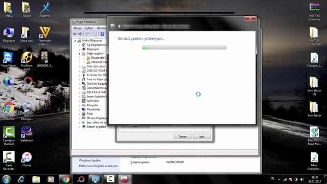 Setup.exe (Kur) Dosyası Olmayan Driver Dosyalarını Kurma ve Bilgisayara Tanıtma смотреть онлайн