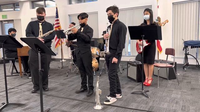 Cesar Chavez HS, Justin’s Combo. “Four”. Folsom Jazz Festival, 1-29-2022 смотреть онлайн