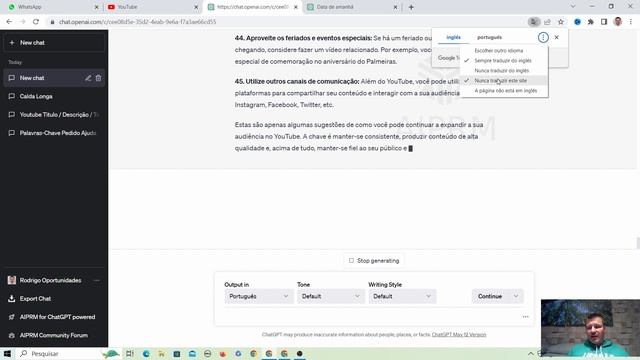 OPS OCORREU UM ERRO CHATGPT O QUE FAZER CHATGPT TRAVANDO COMO RESOLVER OPS OCORREU UM ERRO смотреть онлайн