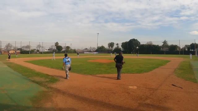 Awesome throw by Cliff Graham to Pitcher Levi Cornett - SB Rockies 15U vs 310 Black - 2026 15U смотреть онлайн