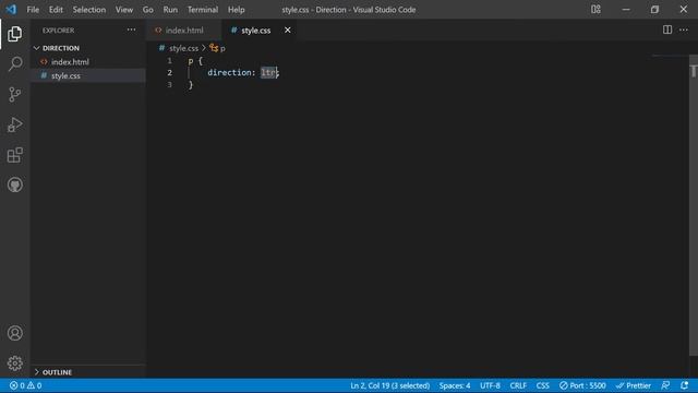 How to Right-to-Left a Website | CSS Direction | CSS RTL смотреть онлайн