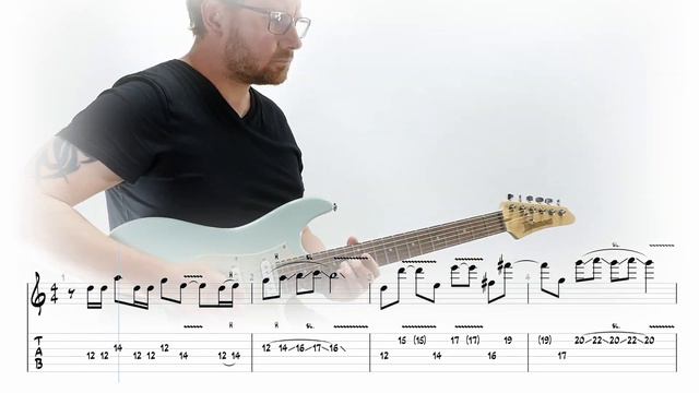 Ibanez AZES I Essentials Song By Rene Liedtke With Tabs For Leadguitar