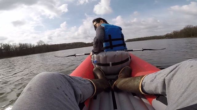 Intex Excursion Pro Inflatable Kayak TEST RIDE!! Part 2/2 смотреть онлайн