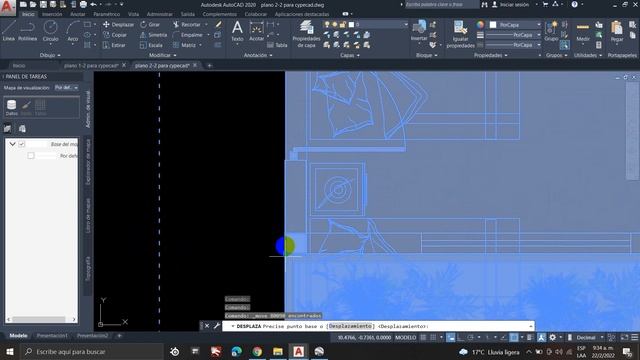 LLEVAR UN PLANO DE AUTOCAD A COORDENADAS 0,0 смотреть онлайн