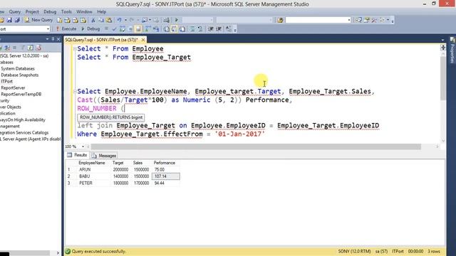 Over clause in SQL Server смотреть онлайн