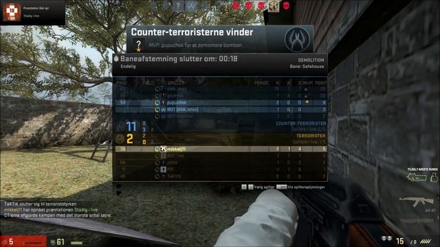 Let's Play CS:GO 3#: Nu med Frederik смотреть онлайн