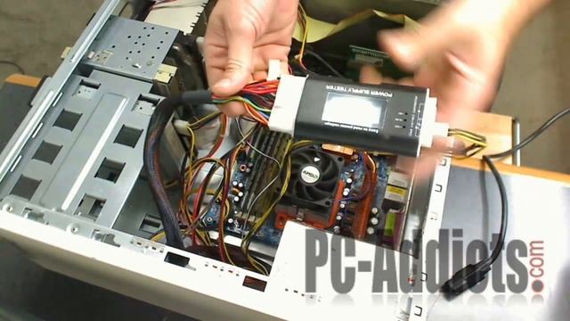 Rexus PST-3 Digital Power Supply Tester with LCD - How to test power supply смотреть онлайн