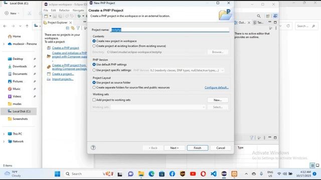 How to Set up Eclipse IDE for PHP Programming | Run PHP in Eclipse IDE смотреть онлайн