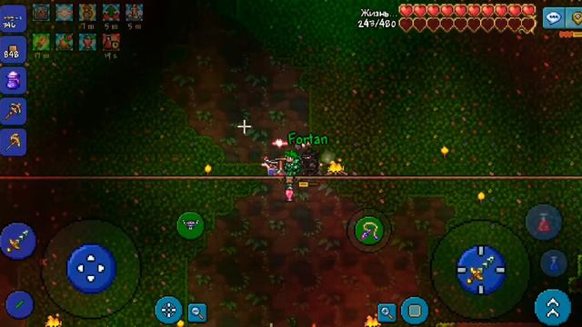 Прохождение Terraria за призывателя #4. Босы. Плантера и Голем. смотреть онлайн