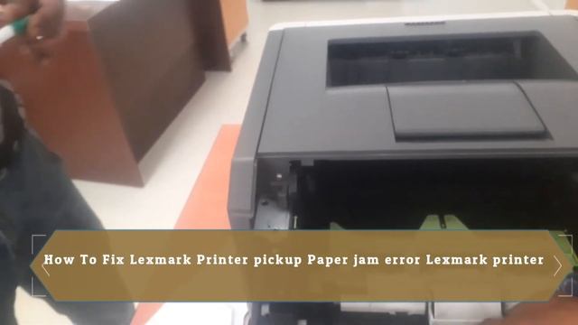How To Fix Lexmark Printer pickup Paper jam error Lexmark printer fix смотреть онлайн