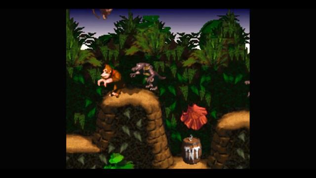 Donkey Kong Country - Barrel Cannon Canyon (SNES) - 101% смотреть онлайн