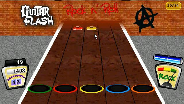 Guitar Hero Online - Eye Of The Tiger смотреть онлайн