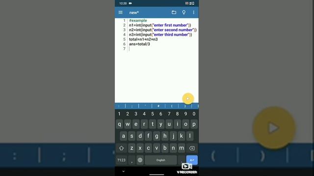 All Basic Python Programs Run on Android phone ?- For Beginners смотреть онлайн
