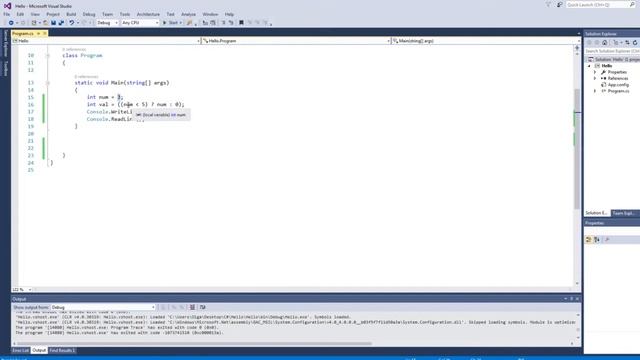 C# Inline If смотреть онлайн